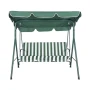 3-местна Водоустройчива Градинска Люлка със сенник до 240кг, снимка 2
