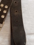 Кожен колан с капси здрав красив стилен дизайн 18400, снимка 3