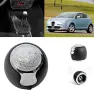 Топка за скоростен лост, Alfa Romeo, Mito, 6 скорости, Кожа, снимка 5