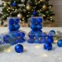 Коледни топки за украса, 24 броя с кутия - SD36, снимка 1