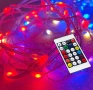 RGB Led лампички / 10метра/ подходящи за коледната украса " APP "С приложение за телефон., снимка 4