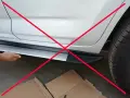 Странични степенки за Toyota RAV4 2011–2012 спортна версия с 2.0 двигател без раздувки на калниците, снимка 2