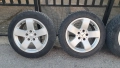 4 Алуминиеви джанти със зимни гуми за Мерцедес 16цола, снимка 3