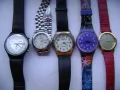 Продавам 5 броя кварцови часовника Swatch,Timex,Casio,Orient, снимка 1
