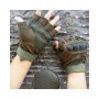 Ръкавици без пръсти зелен цвят, снимка 2