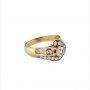 Златен дамски пръстен 2,99гр. размер:57 14кр. проба:585 модел:15364-5, снимка 2