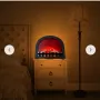 USB LED Декоративна лампа/камина с реалистичен изкуствен огън, снимка 3