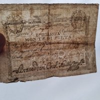 SCARCE. 18ти ВЕК. ROMAN REPUBLIC 1798 год. 60 BAIOCCHI, снимка 3 - Нумизматика и бонистика - 40938934