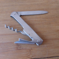 Джобно ножче 3 инструмента метално с калъф, снимка 3 - Ножове - 44601893