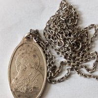 Колие Богородица , снимка 2 - Колиета, медальони, синджири - 44175486