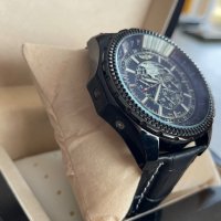 Breitling for Bentley Black Edition  стилен Мъжки часовник, снимка 2 - Мъжки - 34807607