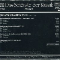Das Schonste der Klassik-Johann Sebastian Bach, снимка 2 - CD дискове - 34609460