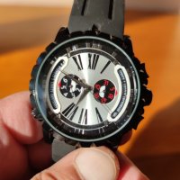 Мъжки луксозен часовник Roger Dubuis Excalibur  3 Time Zones Worldtimer, снимка 1 - Мъжки - 36762452
