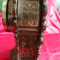 Стар Настолен Бронзов Бароков Каминен Часовник , снимка 4 - Антикварни и старинни предмети - 40307895