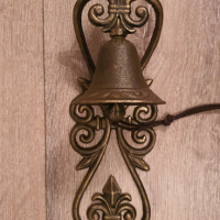 Чугунена камбана с прекрасен звън!, снимка 5 - Градински мебели, декорация  - 36323390