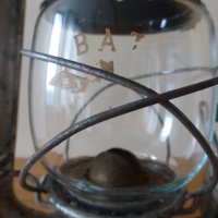 Стар немски фенер ВАТ №158, снимка 3 - Антикварни и старинни предмети - 41105202