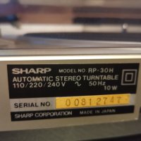 Sharp RP-30 Direct Drive Semi-Auto Turntable, снимка 10 - Грамофони - 42262461