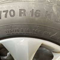 4бр. Зимни гуми 195/70R16 Continental с алуминиеви джанти за Opel Mokka, Astra, Chevrolet., снимка 4 - Гуми и джанти - 42366579