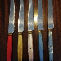 Комплект ретро ножове , снимка 1 - Ножове - 34076729
