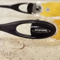Спортни очила Alpina, две плаки, чупещи се дръжки , снимка 5 - Слънчеви и диоптрични очила - 39440890
