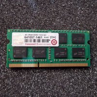 4GB DDR3L 1600Mhz Transcend рам памет за лаптоп, снимка 1 - RAM памет - 39616542