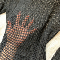 Мрежеста блуза, снимка 3 - Блузи с дълъг ръкав и пуловери - 36129392