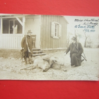Стара снимка ловец ловци 1910 Райх Оригинал , снимка 5 - Колекции - 36067711