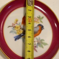 Kaiser декоративна порцеланова чинийка с птици , снимка 3 - Декорация за дома - 42574468
