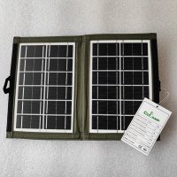Соларен панел за и със соларно зареждане, преносим CL-670, USB зареждане, 7.2W, сгъваем, снимка 3 - Къмпинг осветление - 41040067