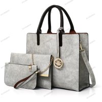 Модна дамска чанта комплект от три части, 5цвята - 023, снимка 3 - Чанти - 41612737