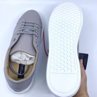 PHILIPP PLEIN MSC3322 PLE010N Nappa Leather Lo-Top Sneaker Hexagon Оригинални Кецове Обувки 44, снимка 3 - Кецове - 40592412