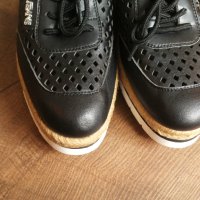 ARMANI JEANS Real Leather Размер EUR 38 / UK 5 дамски еспадрили 114-13-S, снимка 10 - Дамски ежедневни обувки - 41425930