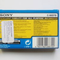 Аудио касета Sony C-90EFB, снимка 2 - Аудио касети - 41435701