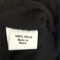 Nepal-100%-Wool-Като Нова, снимка 10 - Шапки - 36477357
