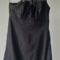 Елегантна черна рокля Vero Moda с дантела  , снимка 6 - Рокли - 41955444