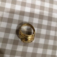Бронзов пръстен Тотенкопф, снимка 2 - Други ценни предмети - 35793281