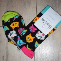 HAPPY SOCKS Cat Sock 36 – 40 / #00552 /, снимка 5 - Дамски чорапи - 42551954