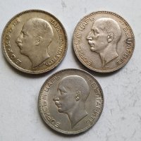 Сребърни монети 100лв - 1930,34,37год, снимка 3 - Нумизматика и бонистика - 41490468