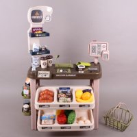 ✨Детски комплект супермаркет с кошница за пазаруване, снимка 2 - Играчки за стая - 42087003