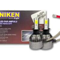  NIKEN LED крушки Н3, 12V-24V, оригинални, снимка 2 - Аксесоари и консумативи - 38359699