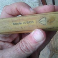 Стара дървена ракета за тенис на корт Гермина на ГДР, снимка 8 - Други ценни предмети - 40010374