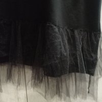 Черна модерна рокля, снимка 7 - Рокли - 41418090