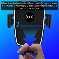 Безжично зарядно за кола Qi Edman K81, Бързо зареждане, За iPhone / Samsung / Huawei / LG, , снимка 6 - Аксесоари и консумативи - 35910973