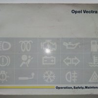 Opel Vectra - Инструкция за експлоатация и поддръжка - 1996 г., снимка 1 - Специализирана литература - 35977814