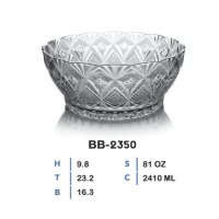 Купа релефно стъкло PYRAMID BB-2350 / 80112, снимка 2 - Аксесоари за кухня - 44412338