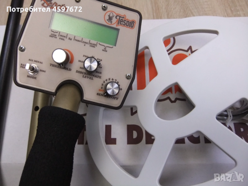 металотърсач Tesoro De Leon металдетектор , снимка 1