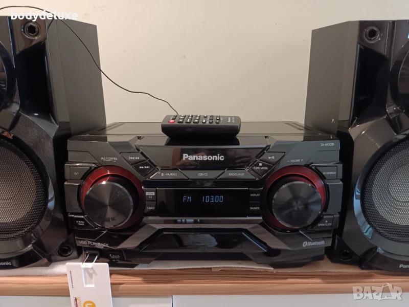 Panasonic SA-AKX200 аудио система, снимка 1