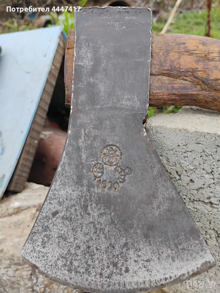 Стара Германска брадва , снимка 1