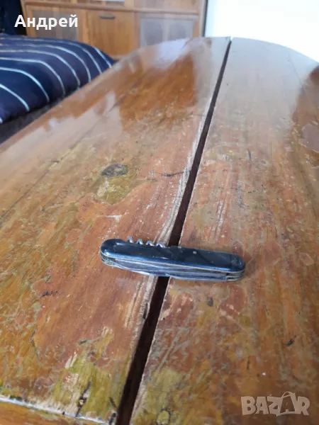 Стар джобен нож,ножче,ножка #112, снимка 1