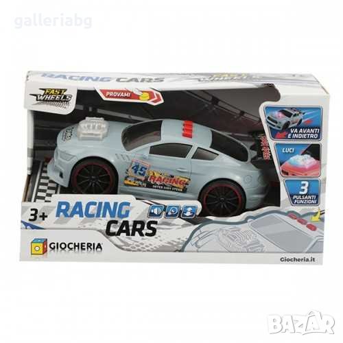 Състезателна кола Ford Mustang със светлини и звуци в стил Hot Wheels, снимка 1